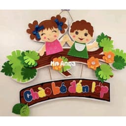 Khuôn chữ béo kích thước 5-7cm  bằng gỗ trang trí các góc 7