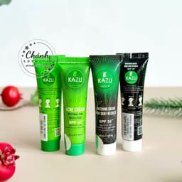 Kem E.Kazu Tế Bào Gốc Chống Dị Ứng, Ngăn Ngừa Mụn Thâm, Mờ Sẹo, Dưỡng Trắng Da 15ml 5