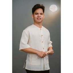 [Đặt May] Áo lẻ bà ba nam vải tafta ép cao cấp, may riêng theo yêu cầu 7