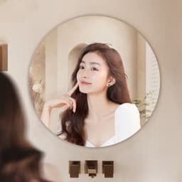 [HCM] Gương treo Dán Tường toàn thân chống vỡ soi , dán tủ quần áo, hình vuông 20*20cm -Fashinrandy 2