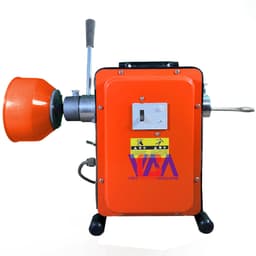 Máy thông tắc lò xo GQ180  sử dụng gia đình nhỏ gọn, hiệu quả + phụ kiện đầy đủ 4