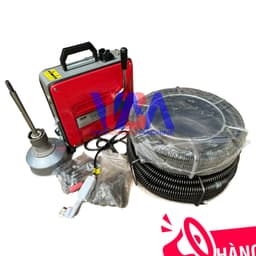 Máy thông tắc lò xo cao cấp khung đúc VC150-2200W + phụ kiện đầy đủ. 2