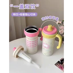 👉 Bình Giữ Nhiệt Puppy 1000ML Inox 316 Siêu Cute Giữ Nhiệt Lâu Cho Nước Nóng Lạnh 6