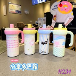 👉 Bình Giữ Nhiệt Puppy 1000ML Inox 316 Siêu Cute Giữ Nhiệt Lâu Cho Nước Nóng Lạnh 1