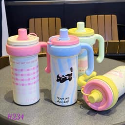 👉 Bình Giữ Nhiệt Puppy 1000ML Inox 316 Siêu Cute Giữ Nhiệt Lâu Cho Nước Nóng Lạnh 2