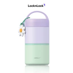 Hộp Cơm Giữ Nhiệt 2 Ngăn LocknLock LHC8055VOL 850ml, Hàng Chính Hãng, Kèm Muỗng - JoyMall 3
