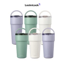 Ly Giữ Nhiệt LocknLock LHC4416 710ml, LHC4419 900ml Thép Phủ Sứ, Hàng Chính Hãng, Có Ống Hút-JoyMall 4