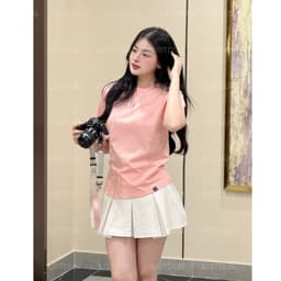 Áo Thun Nữ Baby Tee Trơn JUSTDUN A4 - Cotton 2 Chiều Co Giãn, Mềm Mại, Êm Ái, Thoải Mái, Thoáng Mát 9
