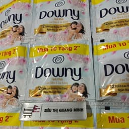 Dây Nước Xả Vải Downy 10 Gói x 18ml - 20ml 8