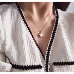 [Sẵn Ocean Charm] Vòng Cổ Dây Chuyền Titan Cỏ Bốn Lá - Phụ Kiện Trang Sức Vòng Cổ Thời Trang 8