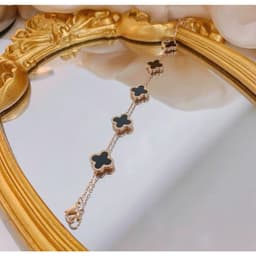 [Sẵn Ocean Charm] Vòng Tay Titan Cỏ Bốn Lá - Phụ Kiện Trang Sức Vòng Tay & Lắc Tay Thời Trang 5