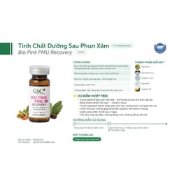 Serum dưỡng ẩm môi, làm mờ vân môi Bio Pink PMU Recovery 12ML - Tinh chất tái tạo môi sau phun xăm 4