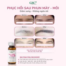 Serum dưỡng ẩm môi, làm mờ vân môi Bio Pink PMU Recovery 12ML - Tinh chất tái tạo môi sau phun xăm 2