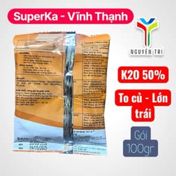 Phân bón lá Vĩnh Thạnh SuperKa 100g (Kali - Trung Lượng) giúp trái to, chắc, kháng bệnh tốt 7
