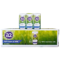 [ CHÍNH HÃNG] Sữa bột A2 nguyên kem dạng túi 1kg và sữa pha sẵn dạng hộp 200ml/hộp cho bé 6