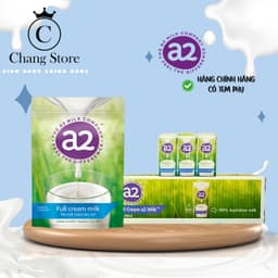 [ CHÍNH HÃNG] Sữa bột A2 nguyên kem dạng túi 1kg và sữa pha sẵn dạng hộp 200ml/hộp cho bé 5