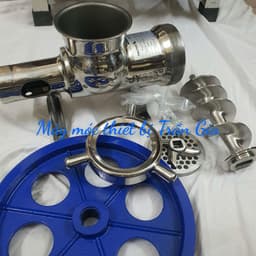 [NEW] Máy đùn thịt cua, thịt cá, ốc, xay sôi làm bánh năng suất cao 120kg/h - Máy inox BH 1 năm 1