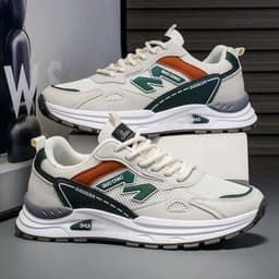 [TẶNG LÓT CSN] Giày Nam Đi Làm FASASTORE Sneaker Đế Cao Su Dày Êm Chân Phối Lưới Thoáng Khí  4