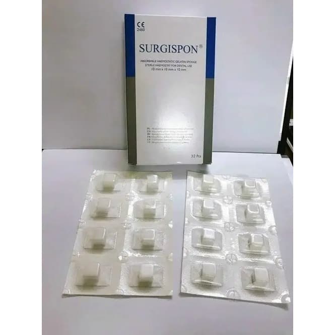 Bông cầm máu Ấn Độ Surgispon Dentospon.,'
