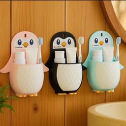 KHAY DÁN TƯỜNG CHIM CÁNH CỤT SIÊU  DỄ THƯƠNG VIỆT NHẬT CAO CẤP 2