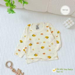 [Loại Đẹp] SET 3-5 ÁO SƠ SINH DÀI TAY CHẤT PEPTIT MỀM MẠI THU ĐÔNG CHO BÉ TỪ 0-9 THÁNG 5