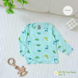 [Loại Đẹp] SET 3-5 ÁO SƠ SINH DÀI TAY CHẤT PEPTIT MỀM MẠI THU ĐÔNG CHO BÉ TỪ 0-9 THÁNG 7