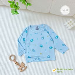 [Loại Đẹp] SET 3-5 ÁO SƠ SINH DÀI TAY CHẤT PEPTIT MỀM MẠI THU ĐÔNG CHO BÉ TỪ 0-9 THÁNG 9