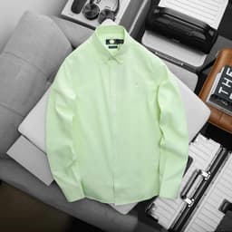 Áo sơ mi tay dài nam oxford pastel form suông bigsize 100kg - 3bros sơ mi công sở 3