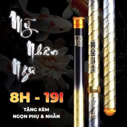 Cần Câu Đài Mỹ Nhân Ngư Hoàng Kim Tông 8H Bản Săn Hàng Tải Cá 10kg Tặng Kèm Ngọn phụ 1