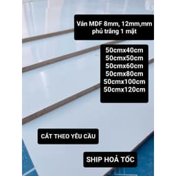 Ván MDF 8mm,12mm,  phu trang 1 mat  lam kệ , decor, phông nền chụp ảnh,kệ , mặt bàn,…… CẮT THEO YÊU CẦU 1