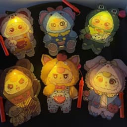 [Nhạc Việt] Đèn Lồng Đèn Trung Thu hai mảnh hình Baby Three Bé Ba dễ thương 3