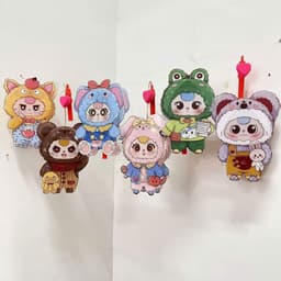 [Nhạc Việt] Đèn Lồng Đèn Trung Thu hai mảnh hình Baby Three Bé Ba dễ thương 4