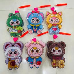 [Nhạc Việt] Đèn Lồng Đèn Trung Thu hai mảnh hình Baby Three Bé Ba dễ thương 6