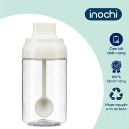 Bộ 2 - 3 Lọ Gia Vị Inochi Tritan Yoko | Sang Trọng, Tiện Lợi, An Toàn - Phong Cách Nhật Bản 5