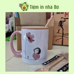 Nắp Gỗ Tre Tự Nhiên Đậy Ly, Cốc Uống Trà, Cà Phê Thân Thiện Môi Trường, có lỗ để thìa, kiểu dáng sang trọng 2