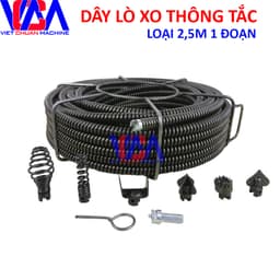 Dây lò xo thông tắc loại dày đoạn 2,5 / đoạn đường kính 16mm 1