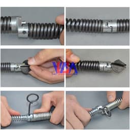 Dây lò xo thông tắc chuyên thợ đường kính 22mm 5