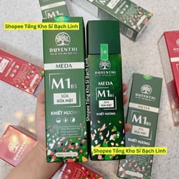 Sữa Rửa Mặt Bọt M1B5 Duyên Thị 180ML - CHO DA DẦU NHỜN, DỊU NHẸ, SẠCH SÂU - Cải tiến từ SRM Tạo Bọt Vitamin B5 2
