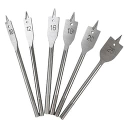 Bộ 6 𝗠ũ𝗶 𝗞𝗵𝗼𝗮𝗻 khoét lỗ gỗ nhựa đa năng hình đuôi cá chuôi lục giác 6mm Diy - 3