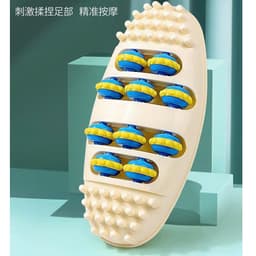 Bàn lăn massage chân nhựa ABS siêu thoải mái, gai massage 3D hiệu quả giúp thư giãn tối đa. 6