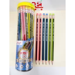 Lon 36 Cây Bút Chì Chuốt Gỗ Đen P797 GSTAR Ngòi 2B/ Ruột Chì Chịu Lực, Không Gãy, 1 Đầu Chì, 1 Đầu Gôm 1