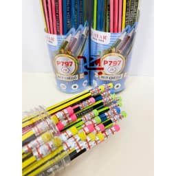 Lon 36 Cây Bút Chì Chuốt Gỗ Đen P797 GSTAR Ngòi 2B/ Ruột Chì Chịu Lực, Không Gãy, 1 Đầu Chì, 1 Đầu Gôm 5