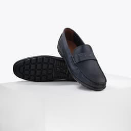 Giày Moccasin Nam LECOS LG50 Da Bò Thật Lót Thoáng Khí Khử Mùi Tốt 5