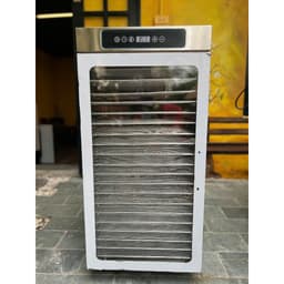 Tủ Sấy Thực Phẩm 20 Khay Vuông 30×35cm – Điều Chỉnh Nhiệt, Có Hẹn Giờ –Sấy 20–25kg/mẻ- inox cao cấp 5