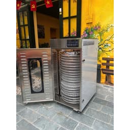 🌿 Tủ Sấy 20 Khay Tròn Xoay – Điều Chỉnh Nhiệt 0–300°C, Có Hẹn Giờ, Sấy mọi loại nguyên liệu 3