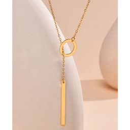 [Sẵn] Dây Chuyền Vòng Cổ Hợp Kim Vàng Ocean Charm Mặt Chữ Y - Phụ Kiện Trang Sức Thời Trang 5
