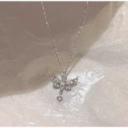 Vòng Cổ Dây Chuyền Titan Mặt Chuồn Chuồn Tinh Tế - Quà Tặng Vibe Ocean Charm, Sang Trọng, Phong Cách Hàn Quốc 7
