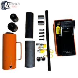 Vam tháo ắc nhíp xe tải trực tiếp dùng bơm thủy lực, dụng cụ tháo lắp chốt thủy lực cho xe tải 2