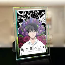 (Kèm ảnh) Khung kính IN HÌNH THE SUMMER HIKARU DIED HIKARU GA SHINDA NATSU trang trí để bàn 2 size 6