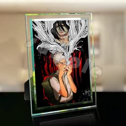 (Kèm ảnh) Khung kính IN HÌNH THE SUMMER HIKARU DIED HIKARU GA SHINDA NATSU trang trí để bàn 2 size 7